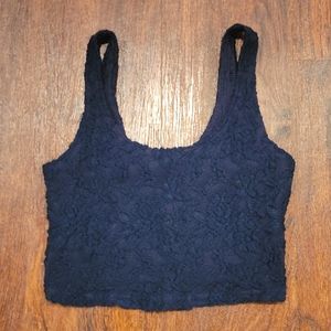 Abercrombie & Fitch Navy Blue Bralett